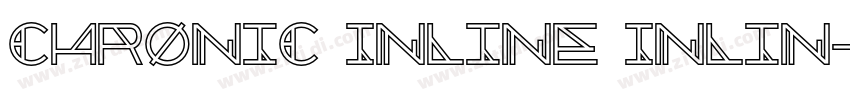 Chronic Inline Inlin字体转换